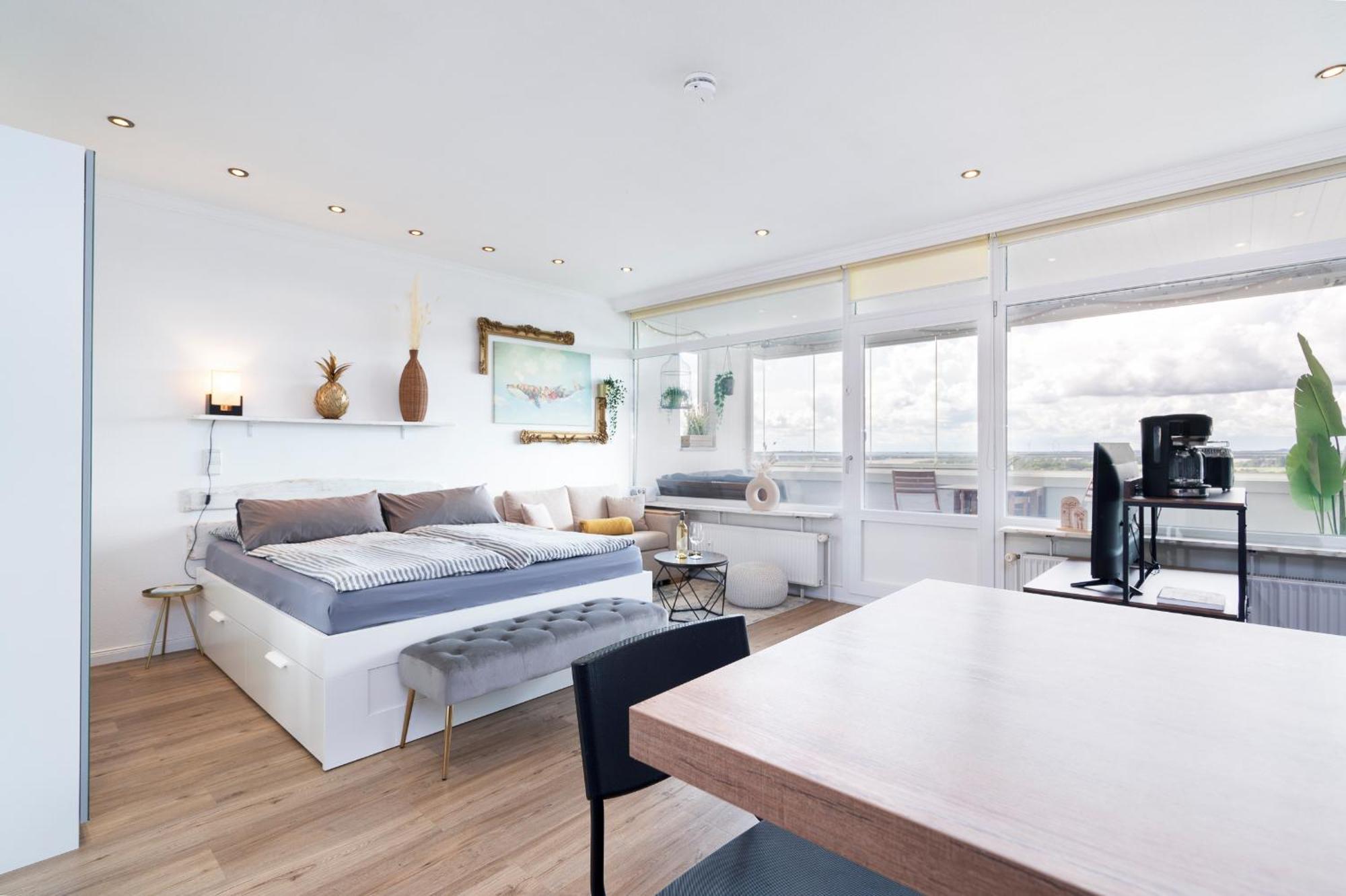 זירקסדורף "Penthouse Wolke 12" Mit Unglaublichem Ausblick - Meerblick מראה חיצוני תמונה