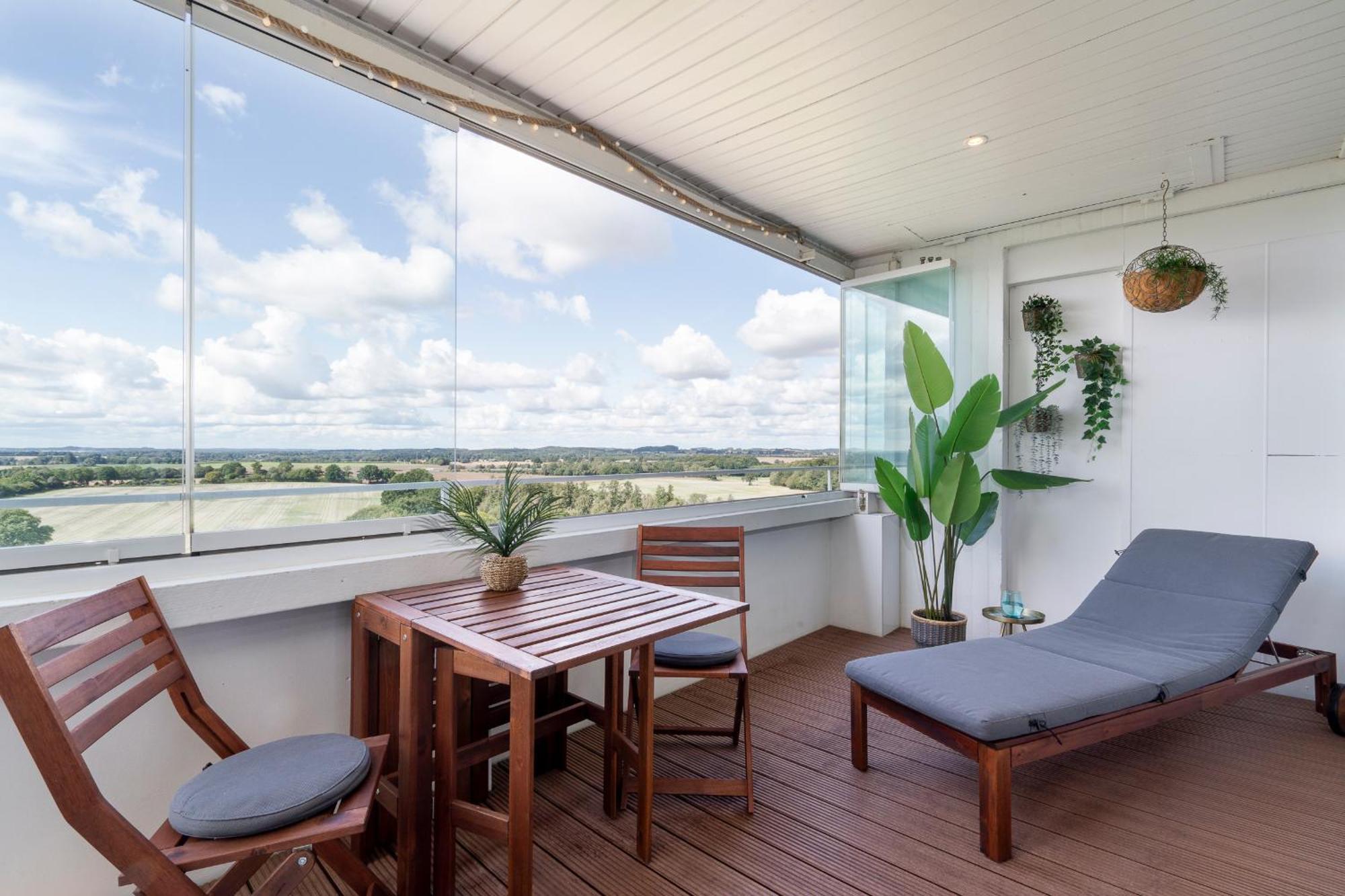 זירקסדורף "Penthouse Wolke 12" Mit Unglaublichem Ausblick - Meerblick מראה חיצוני תמונה