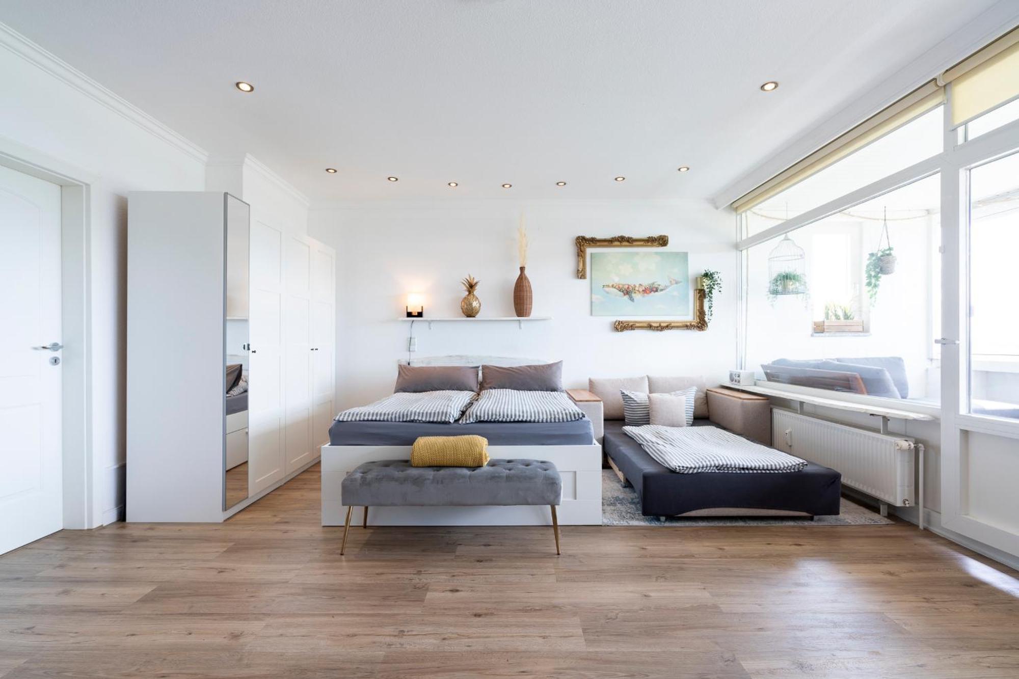 זירקסדורף "Penthouse Wolke 12" Mit Unglaublichem Ausblick - Meerblick מראה חיצוני תמונה