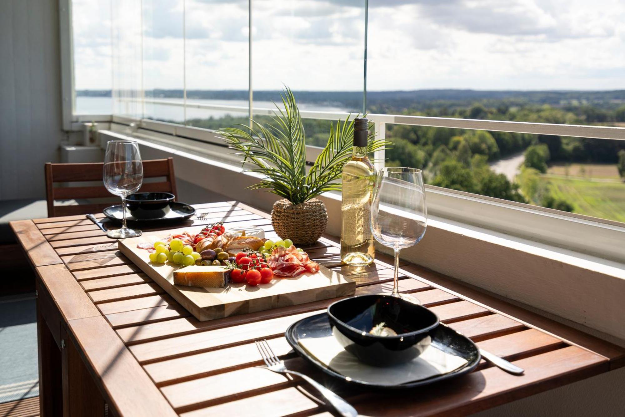 זירקסדורף "Penthouse Wolke 12" Mit Unglaublichem Ausblick - Meerblick מראה חיצוני תמונה
