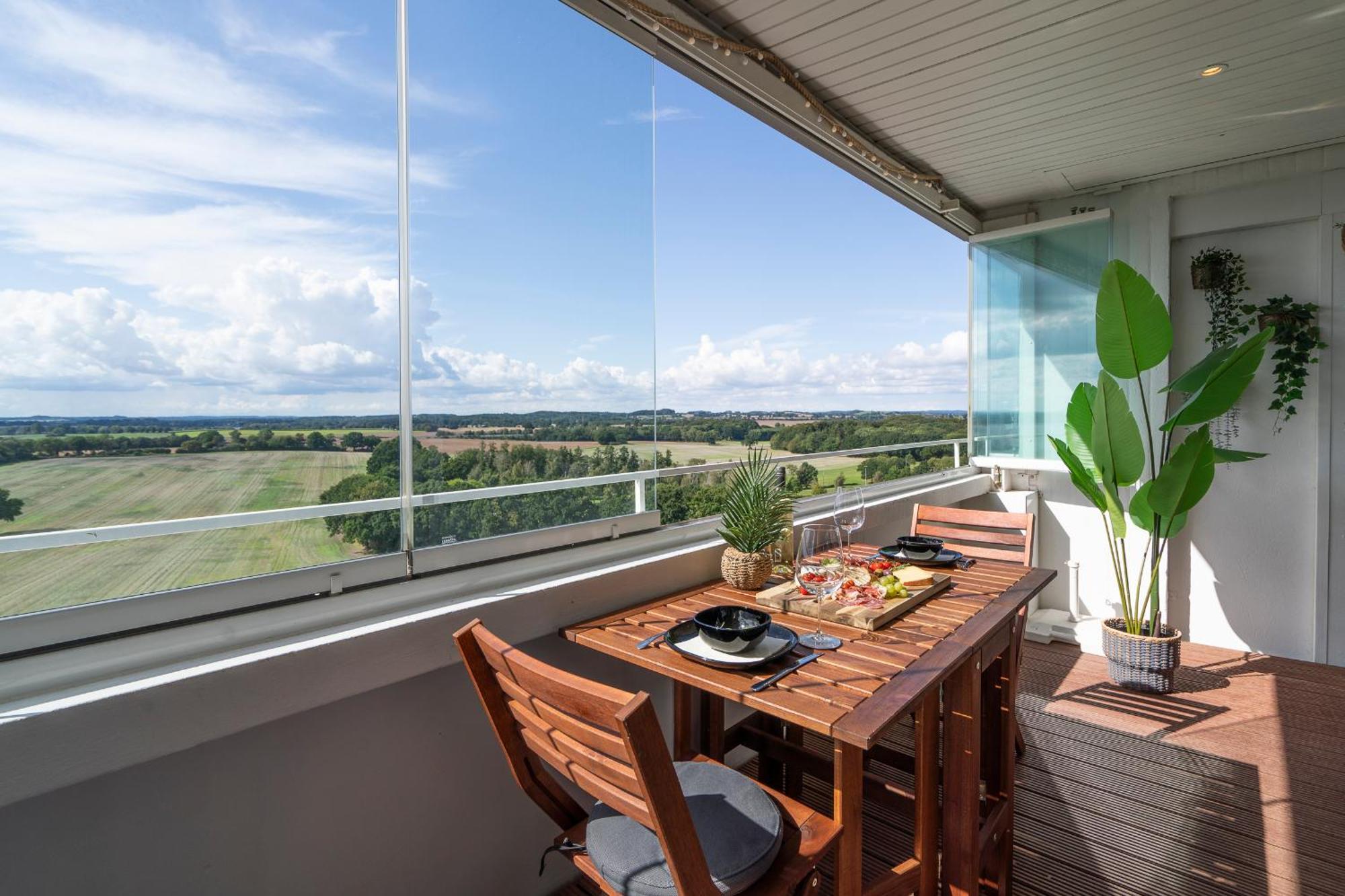 זירקסדורף "Penthouse Wolke 12" Mit Unglaublichem Ausblick - Meerblick מראה חיצוני תמונה